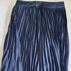 Francesca's Collections Deep Blue A-Line Skirt